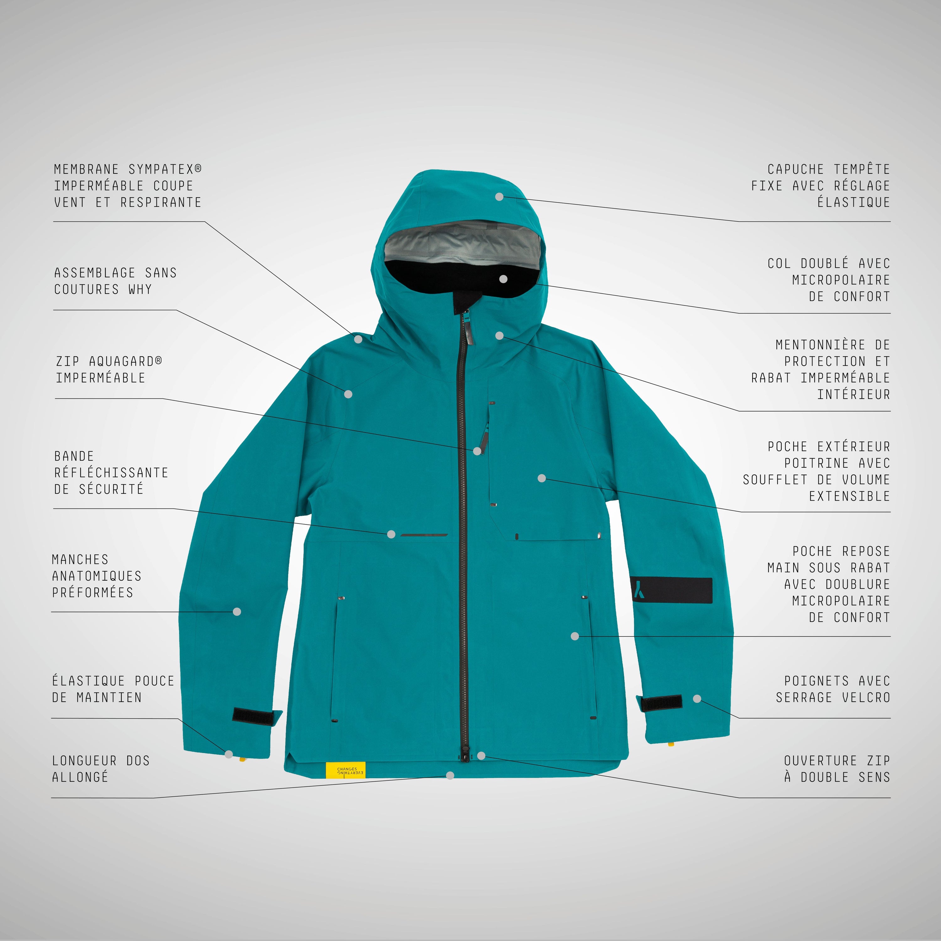 VESTE FEMME SHYFT 3L