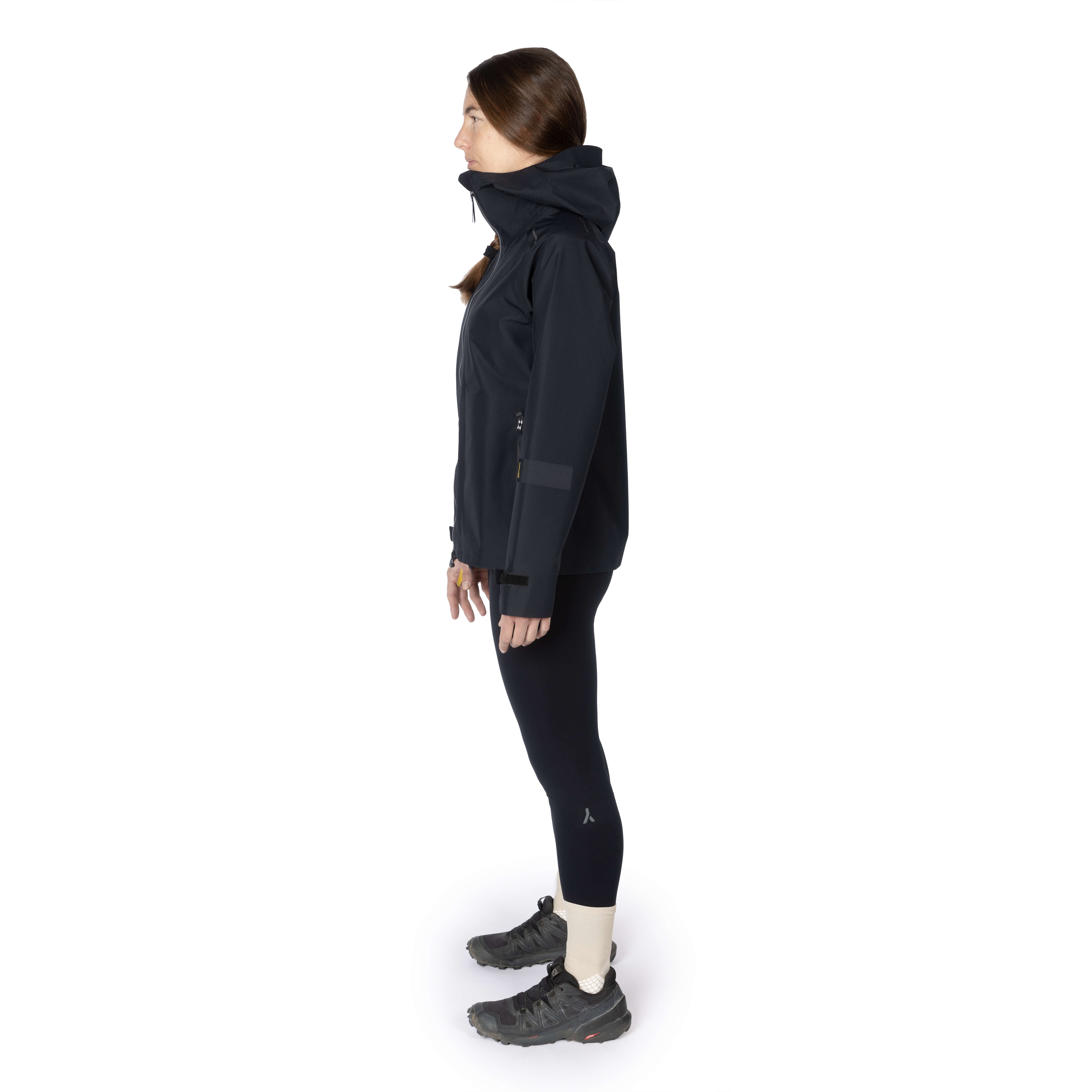 veste shell 3 couches membrane imperméable et respirante.  Fabriquée en france. Recyclée et recyclable. Style et look gorpcore.