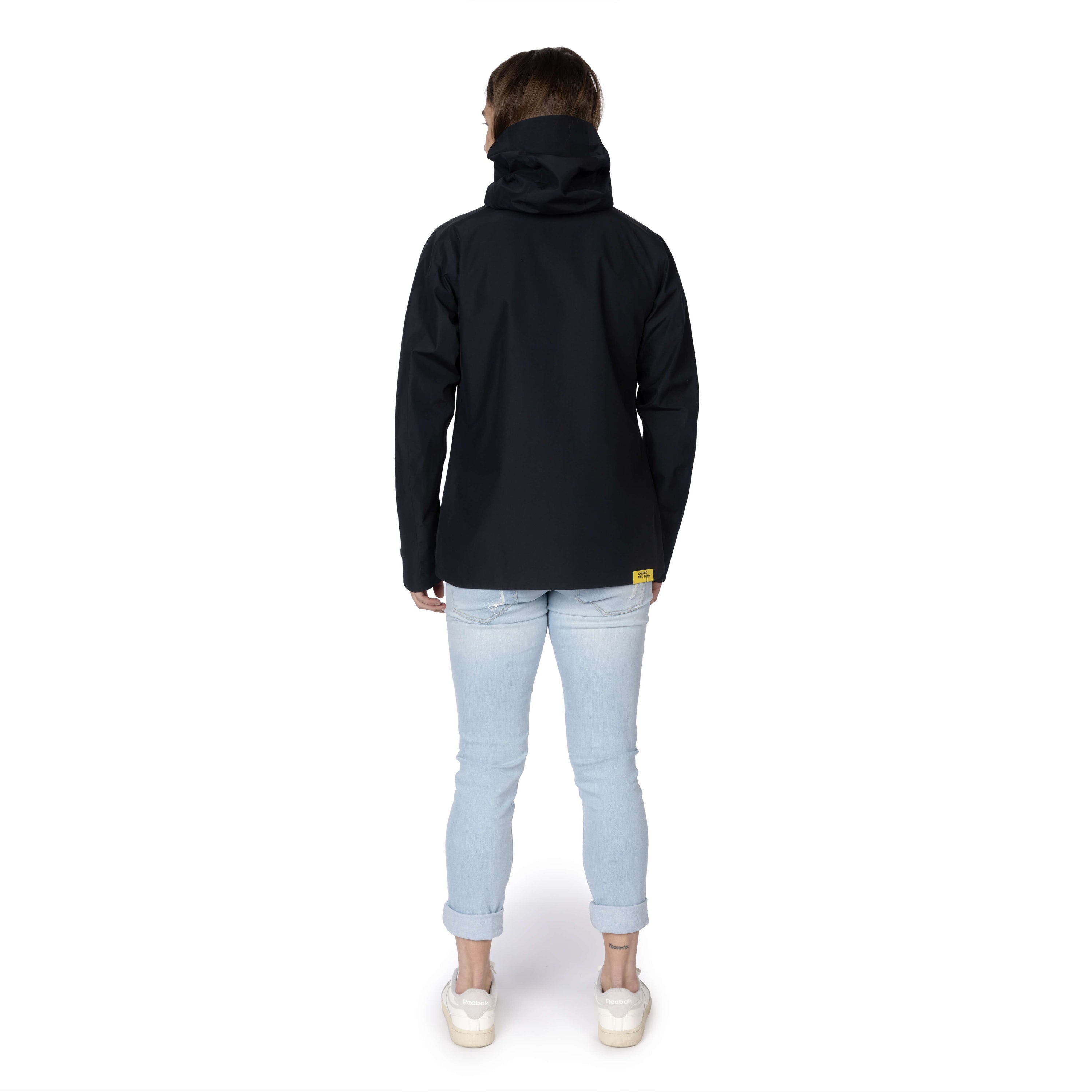 veste shell 3 couches membrane imperméable et respirante.  Fabriquée en france. Recyclée et recyclable. Style et look gorpcore.