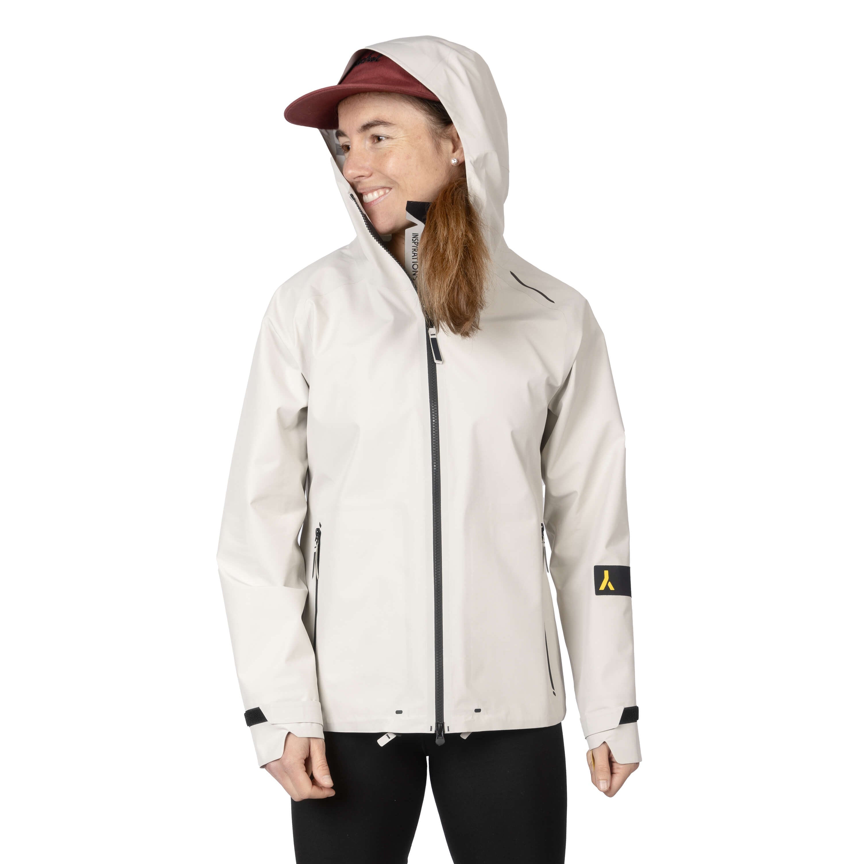 veste shell 3 couches membrane imperméable et respirante. Fabriquée en france. Recyclée et recyclable. Style et look gorpcore.