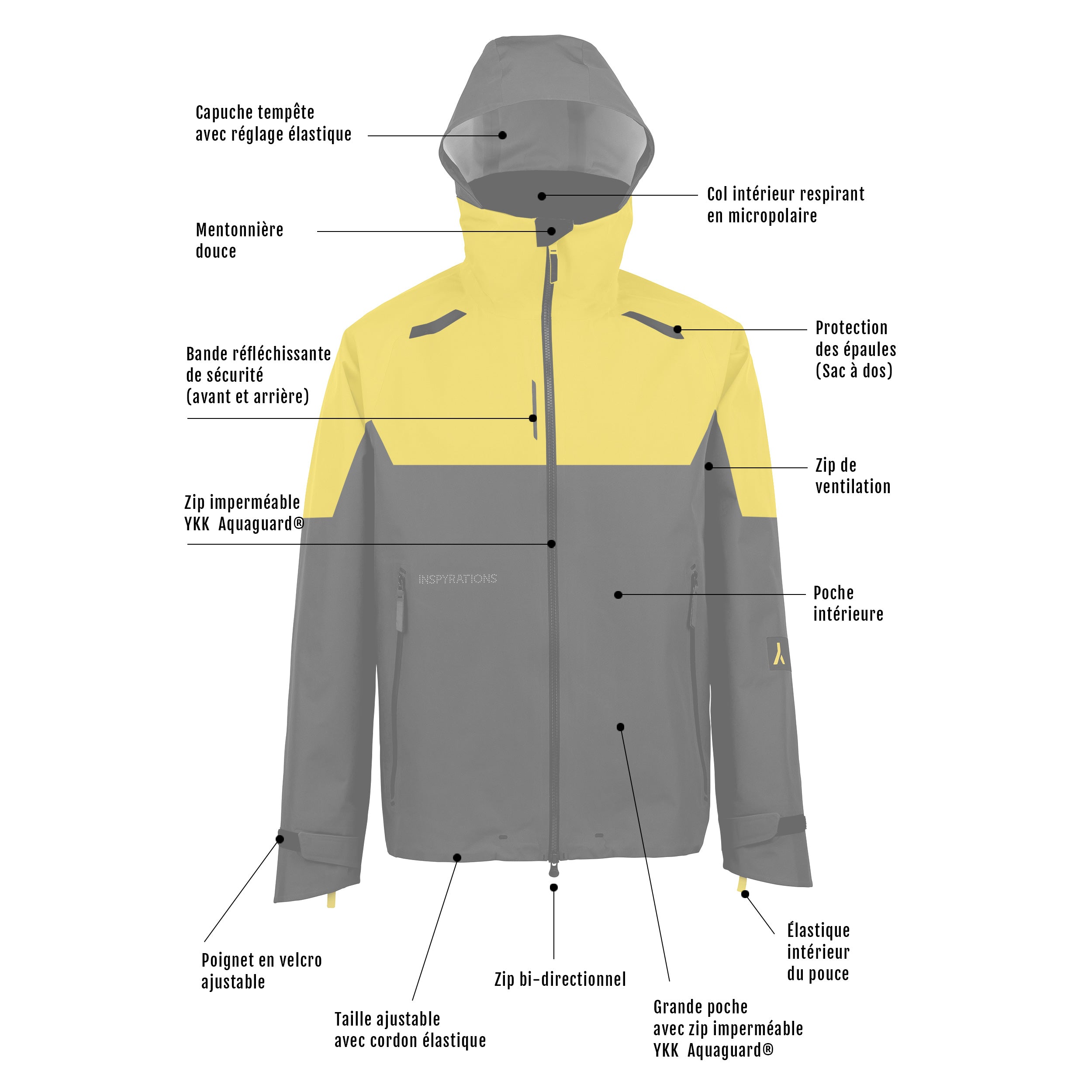 VESTE HOMME OUTSYDER 3L  Limited