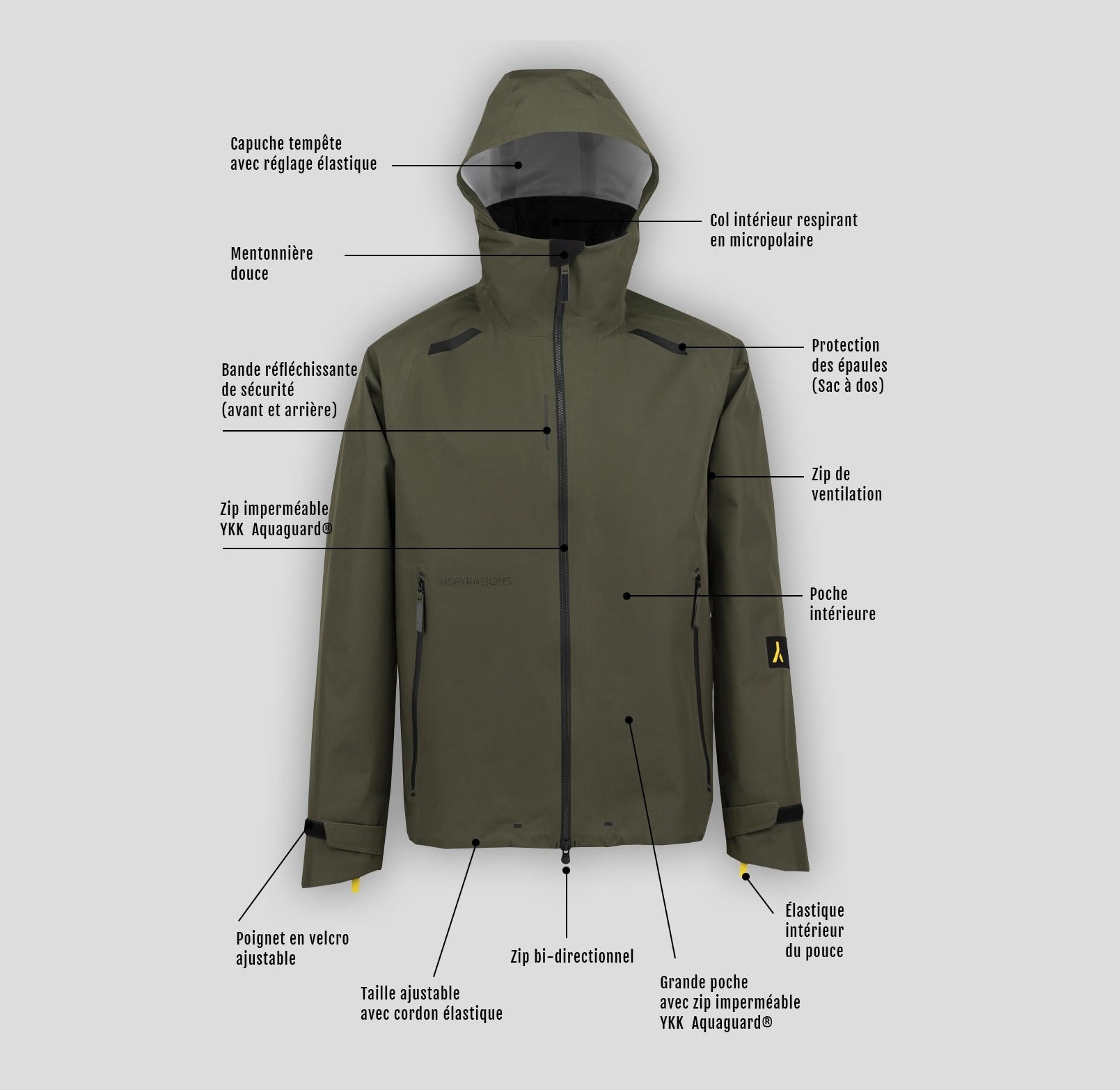 VESTE HOMME OUTSYDER 3L