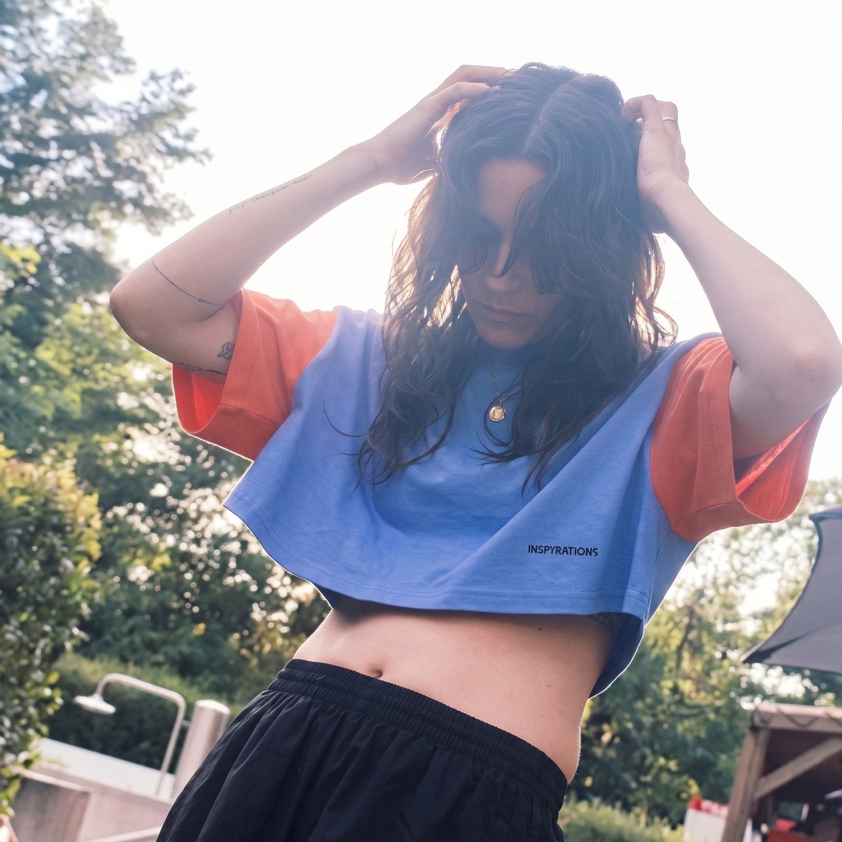 TEE SHIRT FEMME COLORBLOCK LIMITED
